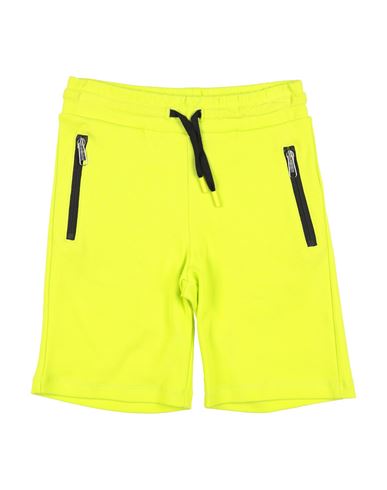 Bikkembergs Toddler Boy Shorts & Bermuda Shorts Lime Green Size 5 Cotton In Green