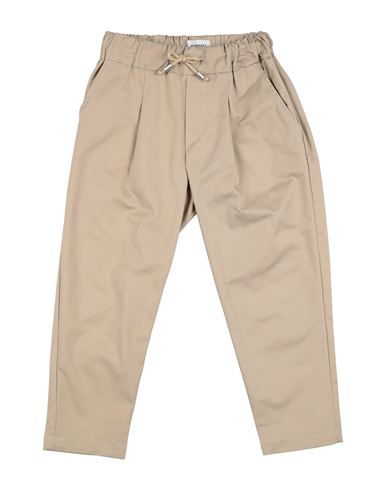 Bikkembergs Toddler Boy Pants Sand Size 4 Polyester, Viscose, Elastic Fibres In Beige