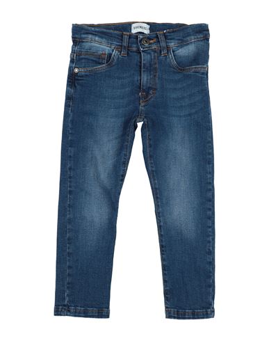 Shop Bikkembergs Toddler Boy Jeans Blue Size 4 Cotton, Elastane