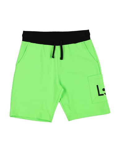 LIU •JO LIU •JO TODDLER GIRL SHORTS & BERMUDA SHORTS LIME GREEN SIZE 6 POLYESTER, ELASTANE, COTTON 