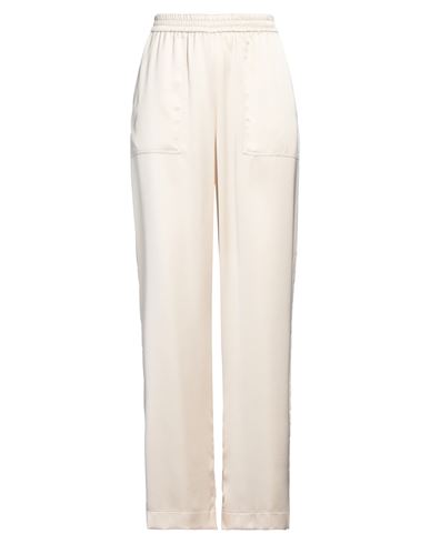 Roberto Collina Woman Pants Cream Size M Polyester In White