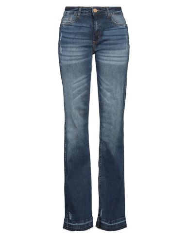 Shop Lança Perfume Woman Jeans Blue Size 8 Cotton, Elastane