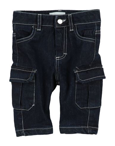Bikkembergs Newborn Boy Jeans Blue Size 0 Cotton, Elastane In Blue