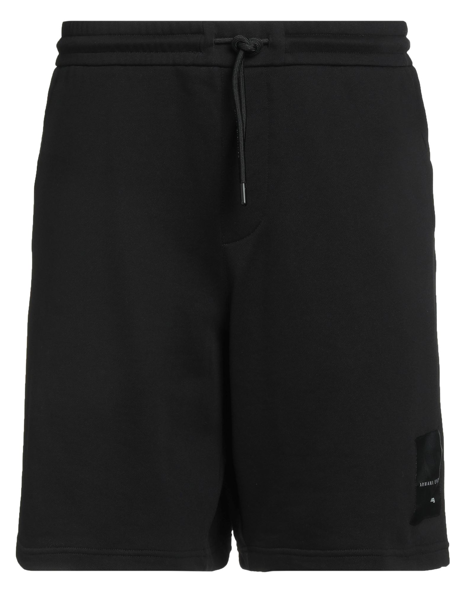 Armani Exchange 黒のショートパンツ サイズ2 AXロゴ スウェットハーフパンツ | Armani Exchange