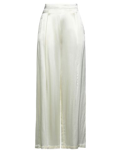 Erika Cavallini Semi Couture Trousers Cream In White