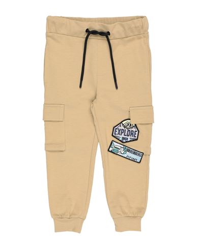 Bikkembergs Toddler Boy Pants Beige Size 5 Cotton In Beige