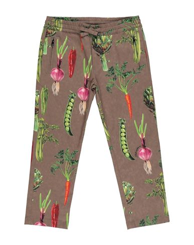 Dolce & Gabbana Toddler Boy Pants Khaki Size 3 Cotton, Elastane, Polyester In Beige