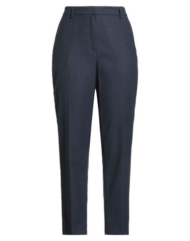 Antonelli Woman Pants Navy Size 8 Virgin Wool, Cashmere, Elastane In Blue