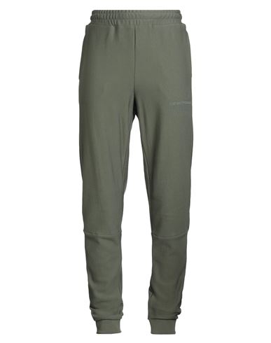 Ea7 Man Pants Military Green Size Xl Cotton