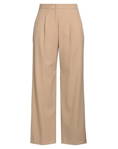 Seductive Woman Pants Camel Size 10 Polyester, Viscose, Elastane