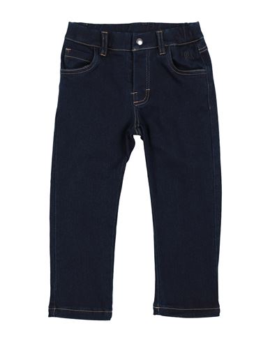 BIKKEMBERGS BIKKEMBERGS TODDLER BOY JEANS BLUE SIZE 4 COTTON, POLYESTER, ELASTIC FIBRES 