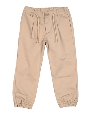 Bikkembergs Toddler Boy Pants Beige Size 5 Cotton, Elastane In Beige