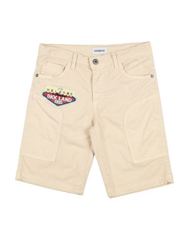 Bikkembergs Toddler Boy Shorts & Bermuda Shorts Beige Size 5 Cotton, Elastane In Beige