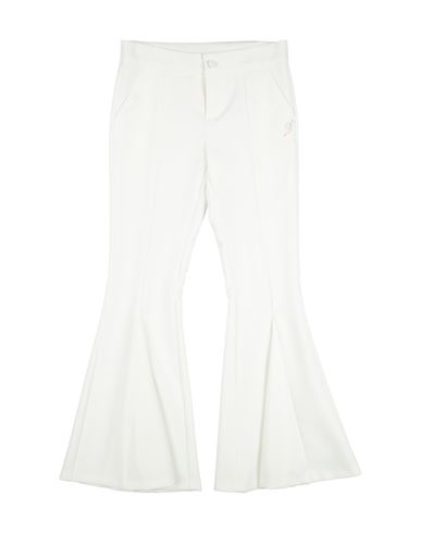 Miss Blumarine Toddler Girl Pants White Size 6 Polyester, Elastane In White