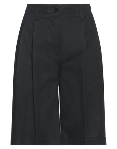 Totême Toteme Woman Shorts & Bermuda Shorts Black Size 4 Organic Cotton