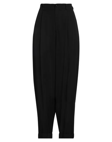 Y's Yohji Yamamoto Woman Pants Black Size 3 Cellulose In Black