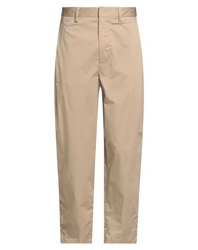 Beaucoup .., Man Pants Sand Size 30 Cotton, Elastane In Brown