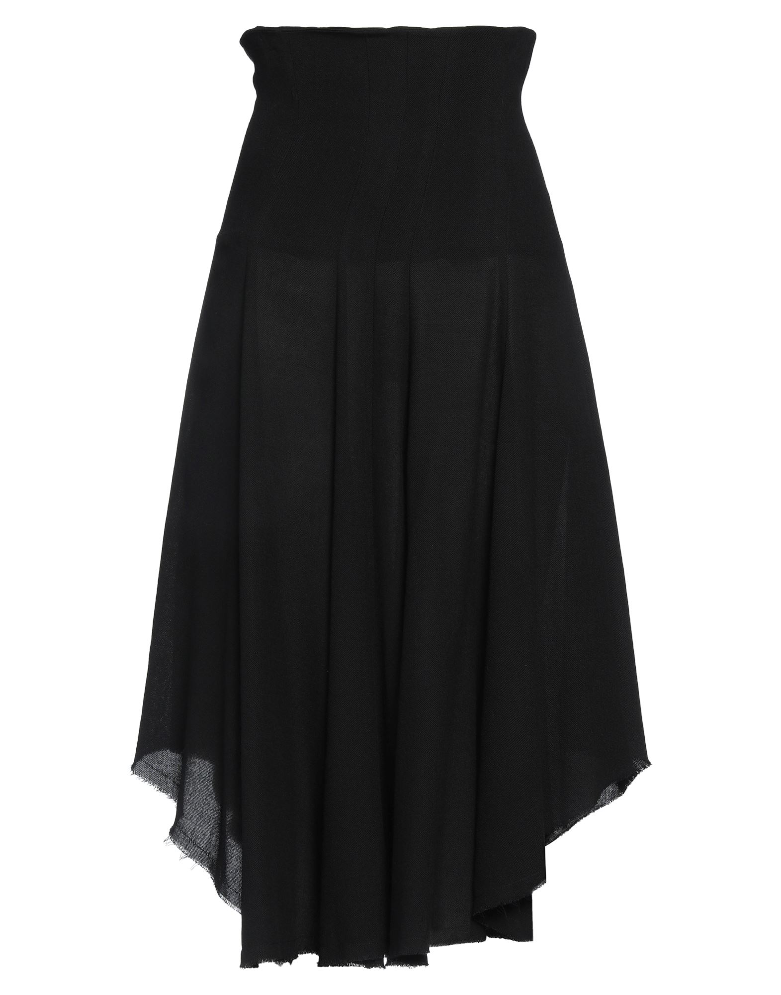 Y'S YOHJI YAMAMOTO Y'S YOHJI YAMAMOTO BOTTOMWEAR Μίντι φούστα