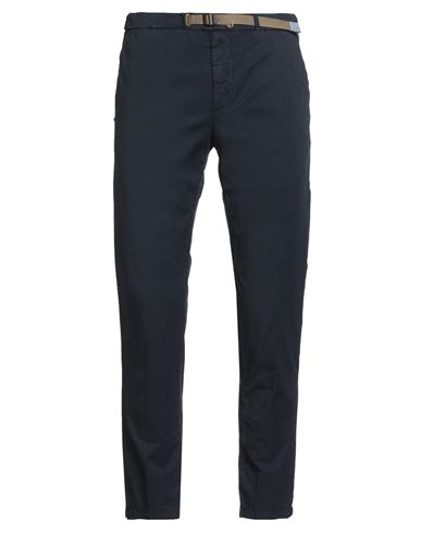 White Sand Man Pants Navy Size 30 Cotton, Elastane In Blue