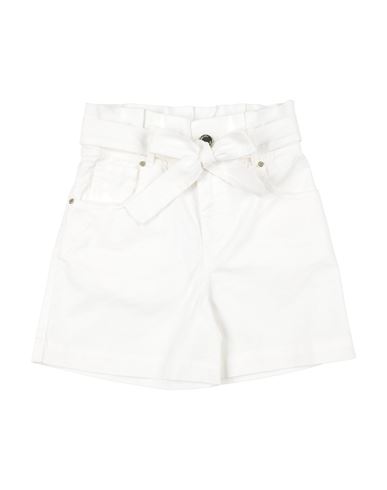 L:ú L:ú By Miss Grant Toddler Girl Shorts & Bermuda Shorts White Size 6 Cotton, Elastane In White