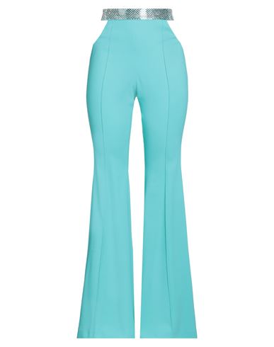 Giuseppe Di Morabito Woman Pants Turquoise Size 6 Viscose, Elastane In Blue