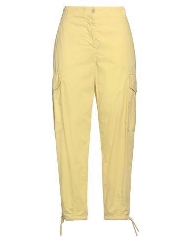 Aspesi Woman Pants Yellow Size 6 Cotton