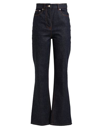 Ferragamo Woman Jeans Blue Size 8 Cotton In Blue