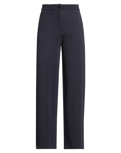 Emporio Armani Woman Pants Midnight Blue Size 8 Polyester In Brown