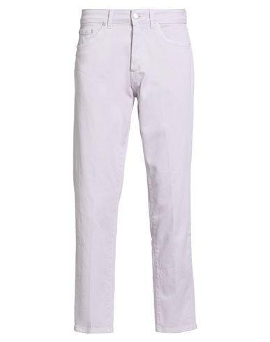 Liu •jo Man Man Pants Lilac Size 30 Cotton, Elastane In Neutral