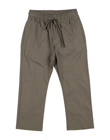 Manuel Ritz Toddler Boy Pants Military Green Size 6 Cotton, Elastane In Green