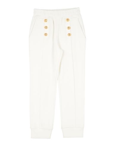 Balmain Babies'  Toddler Girl Pants White Size 4 Cotton