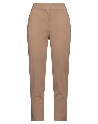 Max Mara Woman Pants Camel Size 8 Viscose, Polyamide, Elastane In Beige