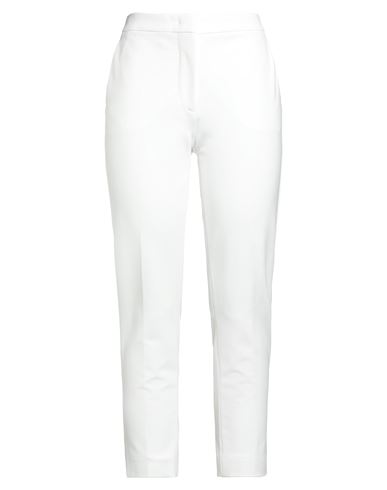 Max Mara Woman Pants White Size 8 Viscose, Polyamide, Elastane