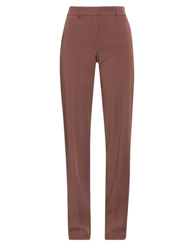 Aniye By Woman Pants Chocolate Brown Size 4 Polyester, Elastane In Brown