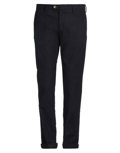 B Settecento Man Pants Midnight Blue Size 35 Polyester, Wool, Viscose, Elastane In Blue
