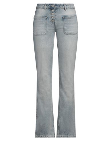 Courrèges Courreges Woman Jeans Blue Size 10 Cotton In Blue