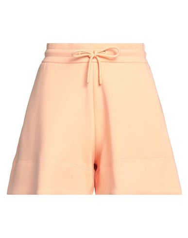 Emporio Armani Woman Shorts & Bermuda Shorts Apricot Size M Cotton, Polyester, Elastane In Orange