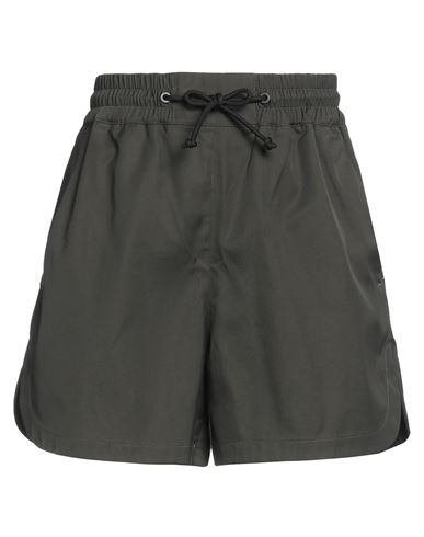 Yves Salomon Ys Army Woman Shorts & Bermuda Shorts Dark Green Size S Polyester, Cotton In Green
