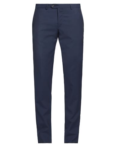 Luigi Borrelli Napoli Man Pants Navy Size 34 Virgin Wool In Navy