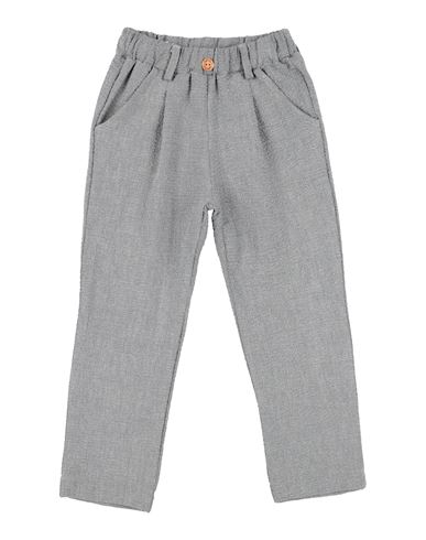 Lalalù Toddler Boy Pants Midnight Blue Size 4 Cotton, Elastane In Blue
