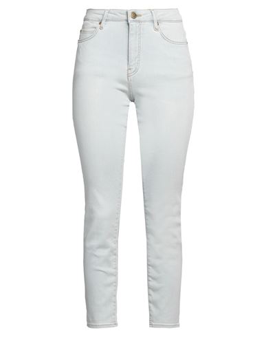 Pinko Woman Jeans Blue Size 28 Cotton, Polyester, Elastane In White