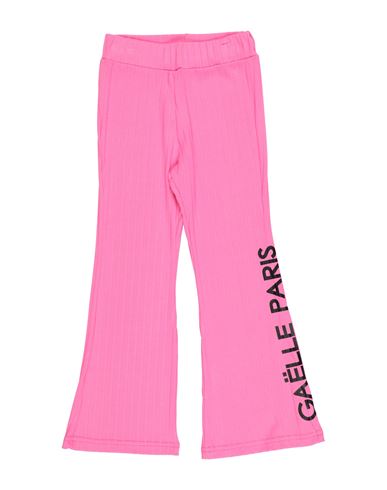 Gaelle Paris Babies' Gaëlle Paris Toddler Girl Pants Pink Size 4 Viscose, Polyester, Elastane