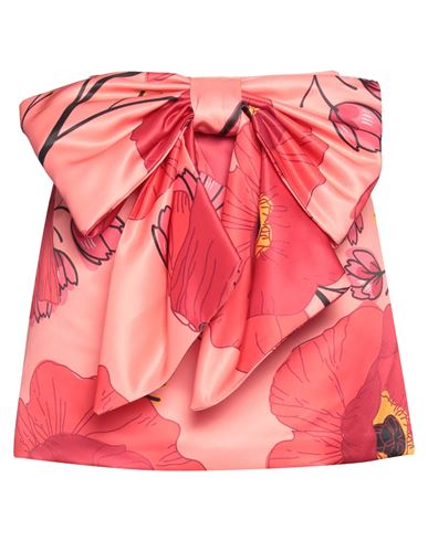 Odì Odì Woman Mini Skirt Salmon Pink Size M Polyester In Salmon Pink
