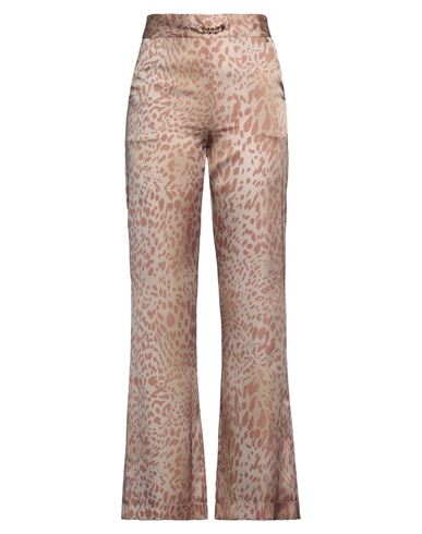 Kocca Woman Pants Beige Size 8 Polyester In Beige
