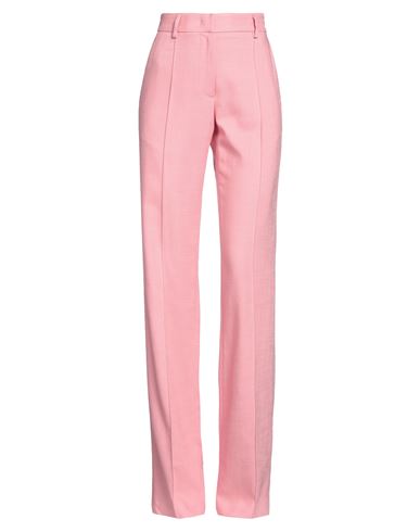 Msgm Woman Pants Pink Size 2 Viscose, Polyester, Elastane