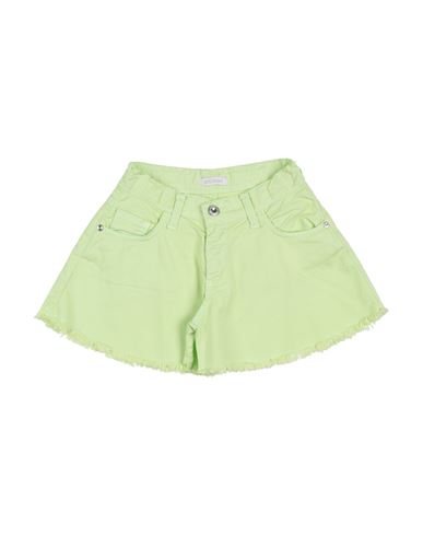 Meilisa Bai Toddler Girl Shorts & Bermuda Shorts Light Green Size 5 Cotton, Elastane In Green