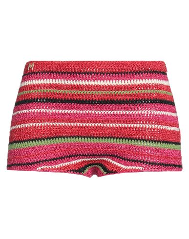Magda Butrym Woman Shorts & Bermuda Shorts Red Size 4 Cotton, Viscose In Red