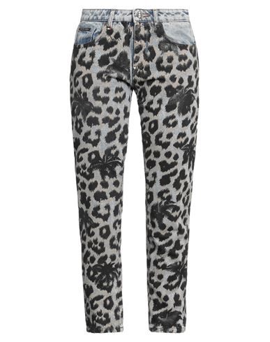 Philipp Plein Woman Jeans Blue Size 25 Cotton In Blue