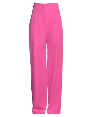 Tassos Mitropoulos Woman Pants Fuchsia Size S Pes, Elastane In Pink