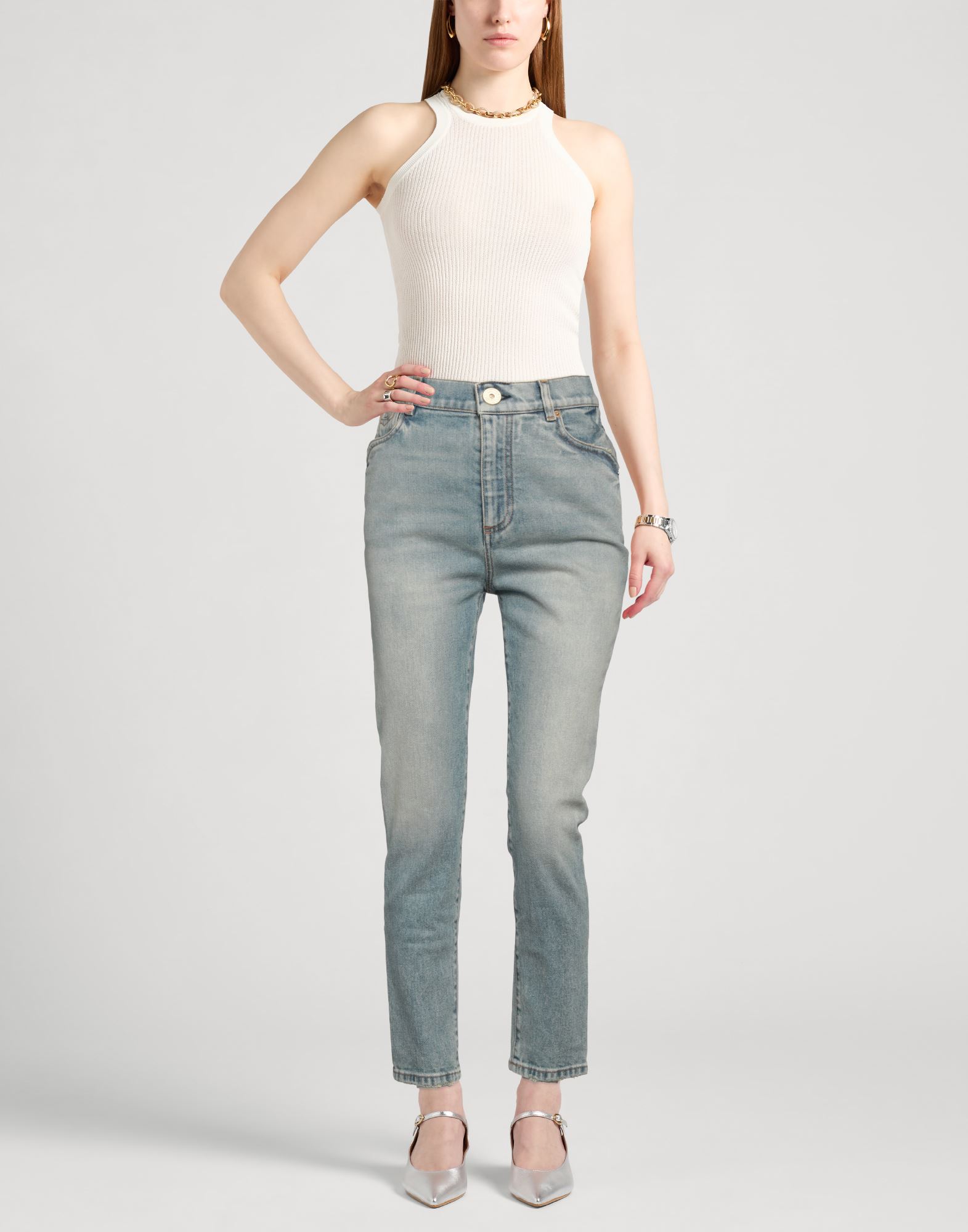  Balmain - Hosen & Röcke - Jeanshosen - On Yoox.com 